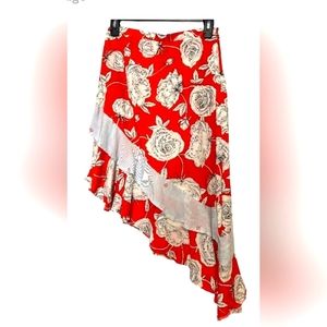 JAASE sz Sm Assymetrical Hem Skirt